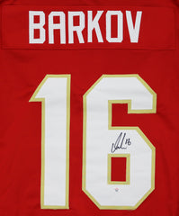 Aleksander Barkov Florida Panthers Signed Autographed Red #16 Custom Jersey PAAS COA