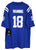 Peyton Manning Indianapolis Colts Signed Autographed Blue #18 Jersey PAAS COA