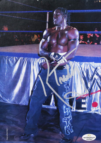 R-Truth Ron Killings WWE Signed Autographed 7-1/2" x 10-1/2" Photo Five Star Grading COA
