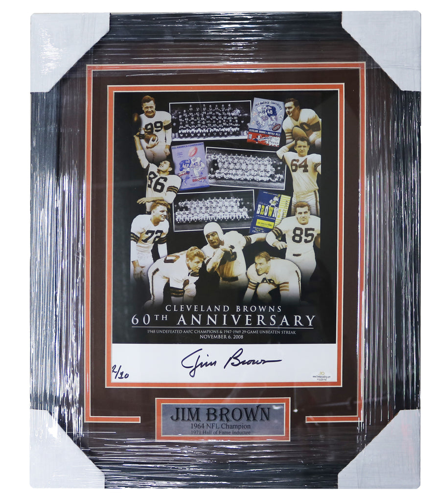 Jim Brown - Autographed Signed Photograph