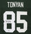 Robert Tonyan Green Bay Packers Signed Autographed Green #85 Custom Jersey Beckett Certification