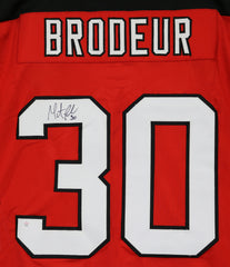 Martin Brodeur New Jersey Devils Signed Autographed Red #30 Custom Jersey PAAS COA