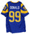 Aaron Donald Los Angeles Rams Signed Autographed Blue #99 Custom Jersey PAAS COA