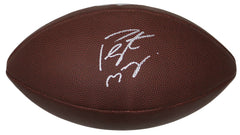 Peyton Manning Denver Broncos Signed Autographed Wilson NFL Football Five Star Grading COA