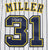 Reggie Miller Indiana Pacers Signed Autographed White Pinstripe #31 Jersey PAAS COA