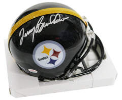 Terry Bradshaw Pittsburgh Steelers Signed Autographed Football Mini Helmet PAAS COA