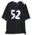 Ray Lewis Baltimore Ravens Signed Autographed Black #52 Custom Jersey Heritage Authentication COA