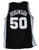 David Robinson San Antonio Spurs Signed Autographed Black #50 Custom Jersey PAAS COA