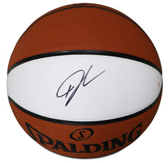 Giannis Antetokounmpo Milwaukee Bucks Signed Autographed Spalding NBA White Panel Basketball PAAS COA