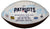 New England Patriots 2015-16 Team Signed Autographed White Panel Logo Football Authenticated Ink COA - AUTOGRAPHS FADED