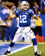Andrew Luck Indianapolis Colts Signed Autographed 8" x 10" Photo Global COA