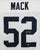 Khalil Mack Chicago Bears Signed Autographed White #52 Custom Jersey PAAS COA