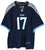 Ryan Tannehill Tennessee Titans Signed Autographed Navy Blue #17 Jersey PAAS COA