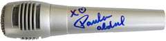 Paula Abdul Pop Star Signed Autographed Microphone Global COA