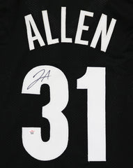 Jarrett Allen Brooklyn Nets Signed Autographed Black #31 Custom Jersey PAAS COA