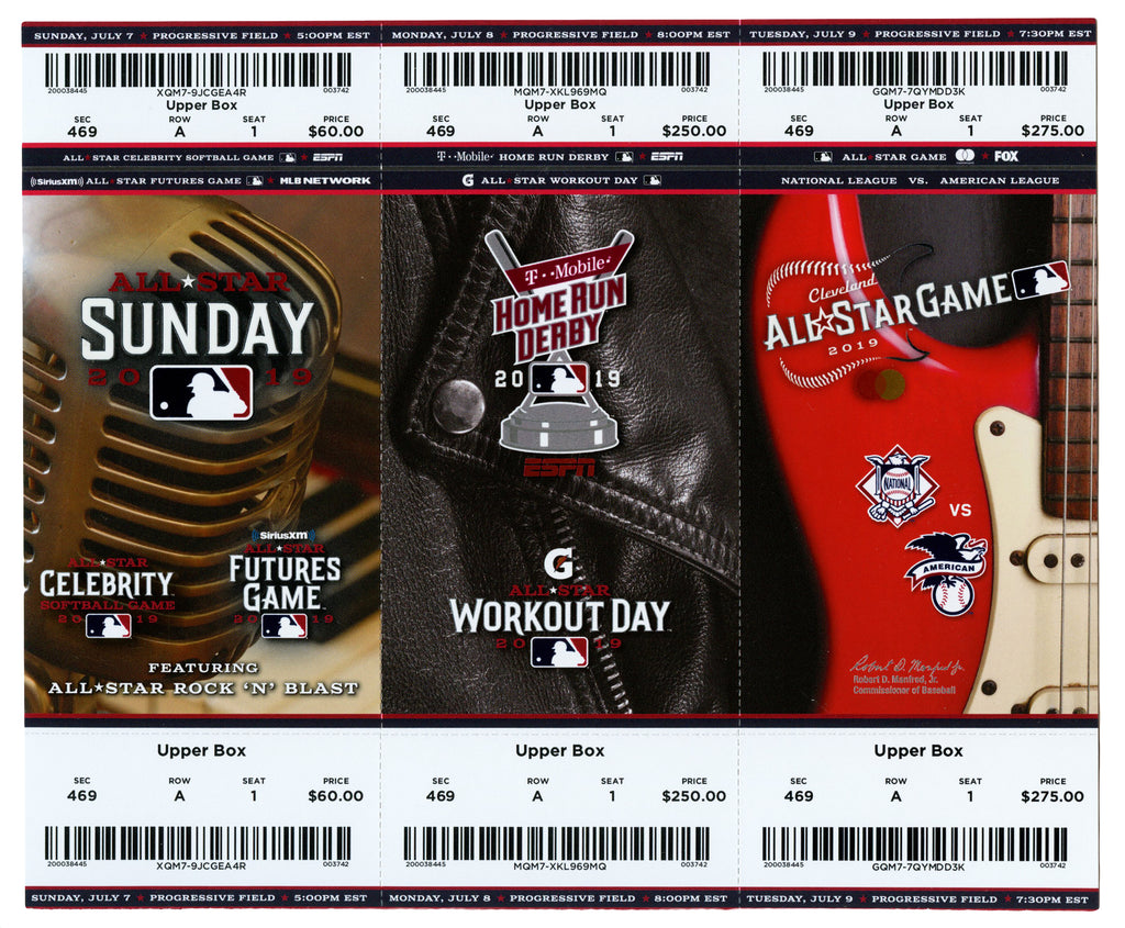 2019 All Star Game, Celebrity & Futures and Home Run Derby Ticket