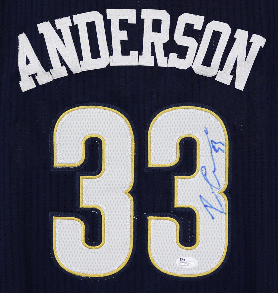 Ryan Anderson New Orleans Pelicans Signed Autographed Blue #33 Jersey –