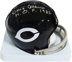 Doug Atkins Chicago Bears Signed Autographed Football Mini Helmet JSA COA