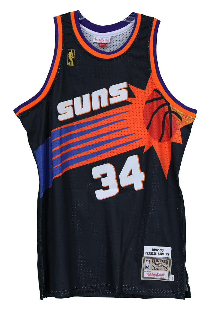 Charles Barkley Phoenix Suns Signed Autographed Black #34 Jersey –