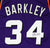 Charles Barkley Phoenix Suns Signed Autographed Purple #34 Custom Jersey PAAS COA