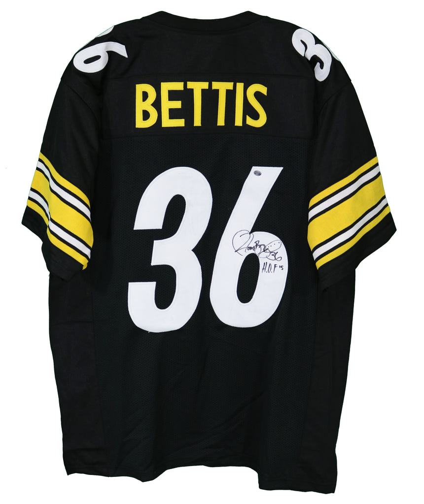 Jerome Bettis Pittsburgh Steelers Autographed Black #36 Custom Jersey