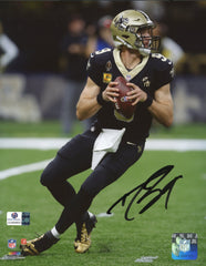 Drew Brees New Orleans Saints Signed Autographed 8" x 10" Looking Downfield Photo Global COA