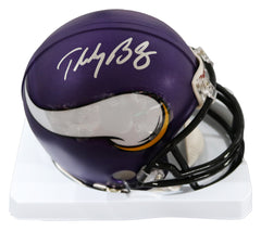 Teddy Bridgewater Minnesota Vikings Signed Autographed Football Mini Helmet PAAS COA