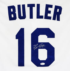 Billy Butler Kansas City Royals Signed Autographed White #16 Jersey JSA COA