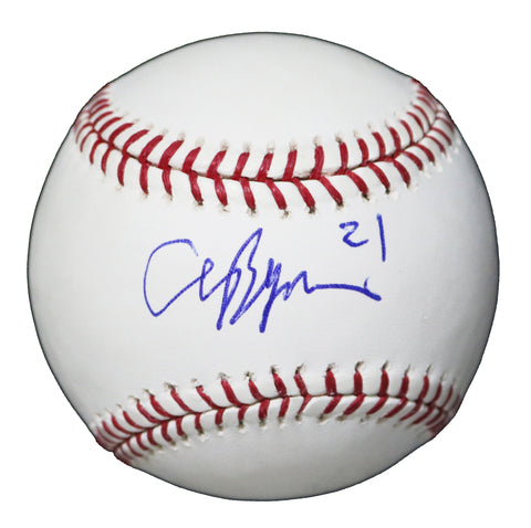 Andrew Bynum Signed Autographed Rawlings Official Major League Baseball with Display Holder