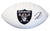 Derek Carr Las Vegas Raiders Signed Autographed White Panel Logo Football PAAS COA