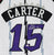 Vince Carter Toronto Raptors Signed Autographed White #15 Jersey PAAS COA - Size S