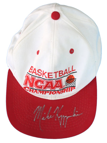 Mike Krzyzewski Duke Blue Devils Signed Autographed Basketball NCAA Championship Cap Hat CAS COA