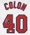 Bartolo Colon Cleveland Indians Signed Autographed White #40 Custom Jersey JSA Witnessed COA