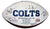 Indianapolis Colts 2015-16 Team Signed Autographed White Panel Logo Football PAAS Letter COA Luck - FADED SIGNATURES