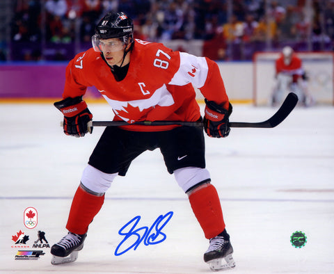 Sidney Crosby Pittsburgh Penguins Signed Autographed 8" x 10" Team Canada Photo PRO-Cert COA