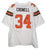 Isaiah Crowell Cleveland Browns Signed Autographed White #34 Jersey Size 48