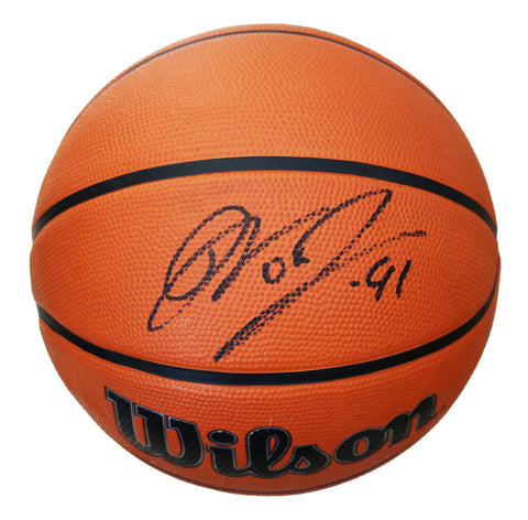 Dirk Nowitzki Dallas Mavericks Signed Autographed Wilson NBA Basketball PAAS COA