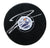 Leon Draisaitl Edmonton Oilers Signed Autographed Oilers Logo NHL Hockey Puck Global COA with Display Holder