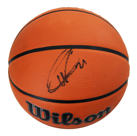 Tim Duncan San Antonio Spurs Signed Autographed Wilson NBA Basketball PAAS COA