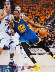 Kevin Durant Golden State Warriors Signed Autographed 11" x 14" Dribbling Photo PAAS COA