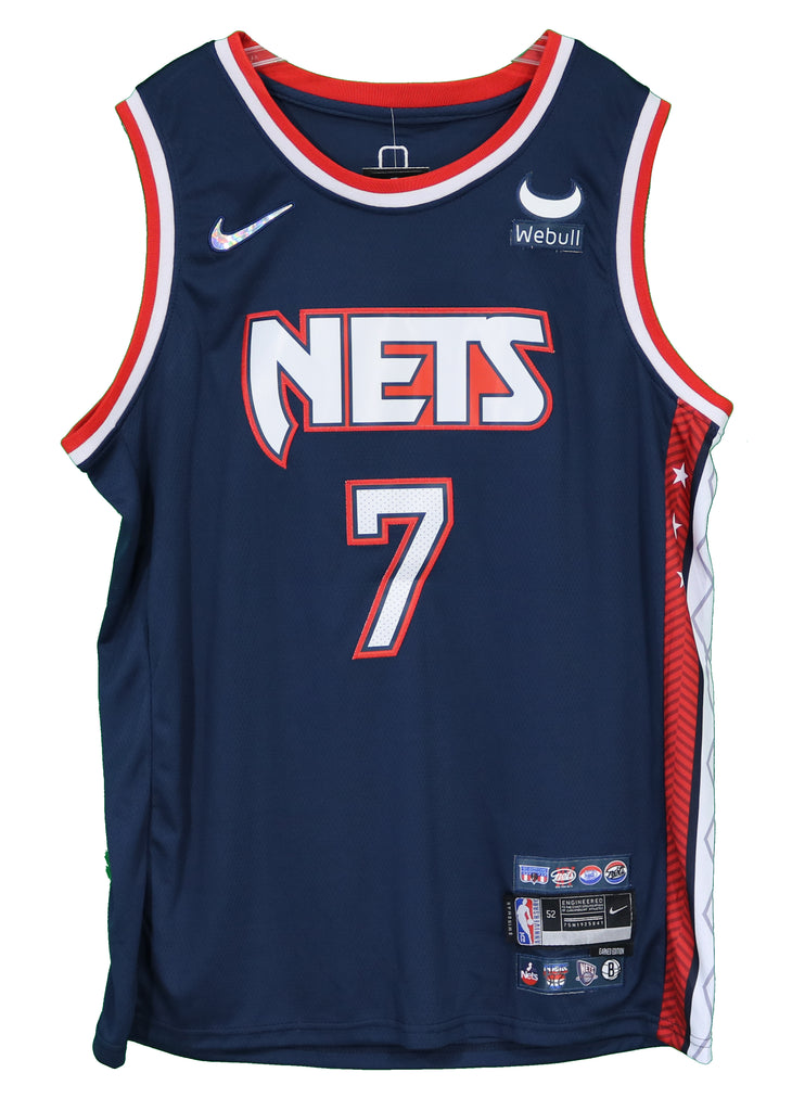kevin durant jersey nets blue