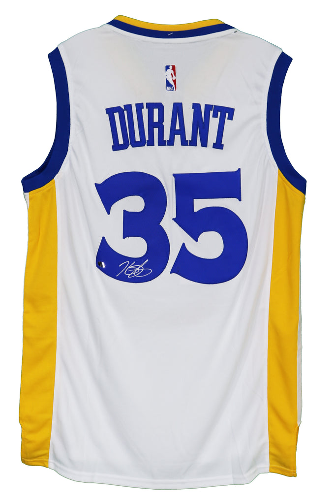 Kevin Durant Signed LE Golden State Warriors Nike Jersey Inscribed  Back2Back (Panini COA)