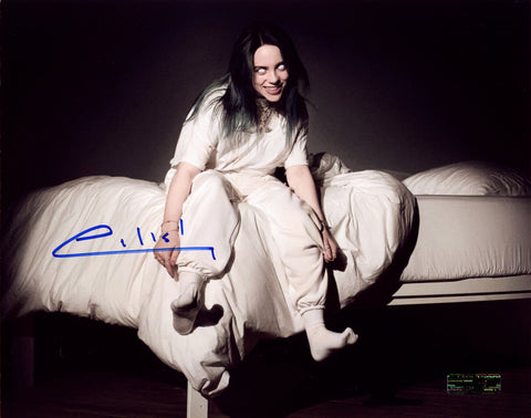 Billie Eilish Pop Singer Signed Autographed 8" x 10" Photo Heritage Authentication COA