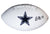 Ezekiel Elliott Dallas Cowboys Signed Autographed White Panel Logo Football PAAS COA