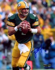 Brett Favre Green Bay Packers Signed Autographed 8" x 10" Photo Heritage Authentication COA