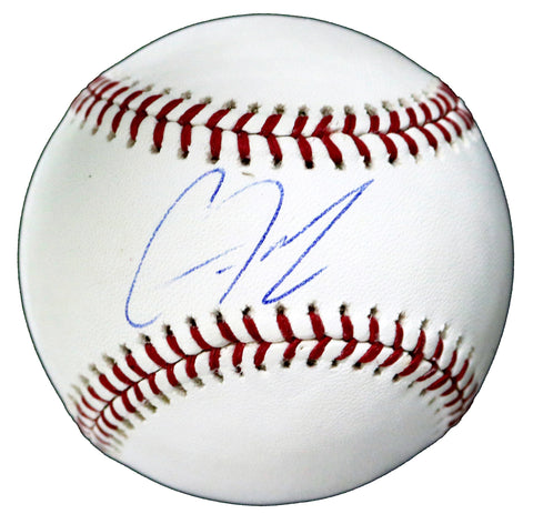Clint Frazier New York Yankees Signed Autographed Official Major League Baseball Global COA with Display Holder