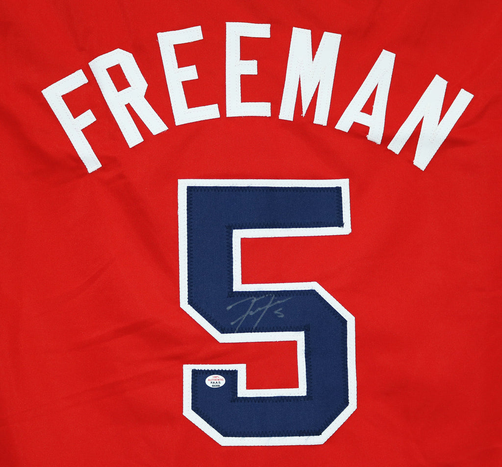 Freddie Freeman MLB Authenticated Autographed Jersey