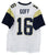 Jared Goff Los Angeles Rams Signed Autographed White #16 Custom Jersey Global COA