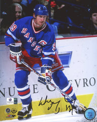 Wayne Gretzky New York Rangers Signed Autographed 8" x 10" Photo Global COA