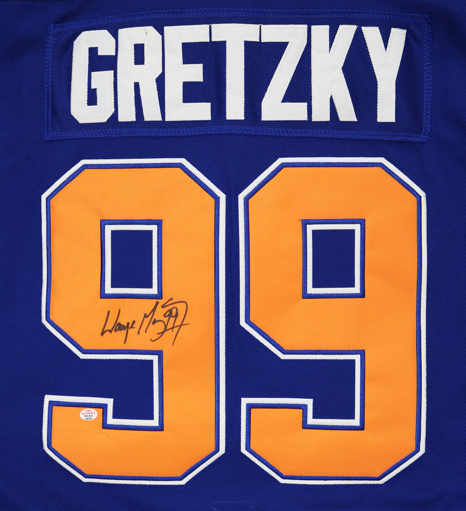 Edmonton Oilers 99 Wayne Gretzky Jerseys Hockey Orange White Blue